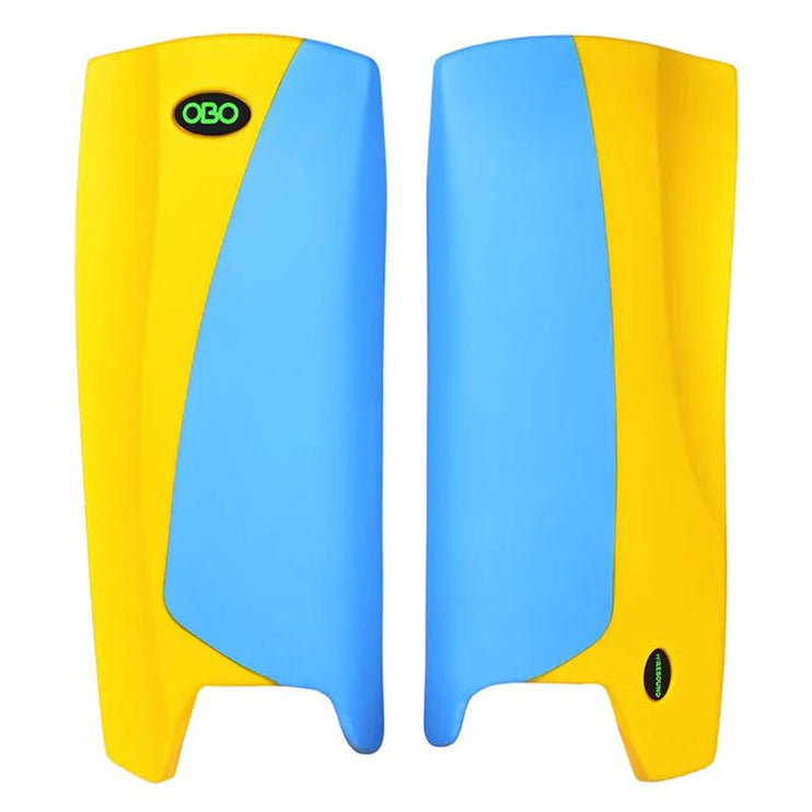 OBO Robo Hi-Rebound Legguards Peron Blue/Yellow