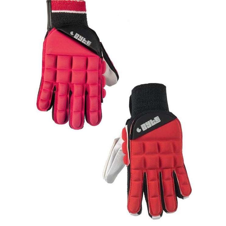 Byte Club Full Finger Glove Red
