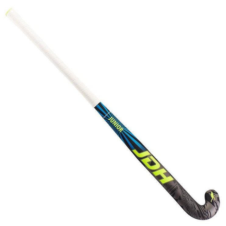 JDH Junior Ultra Yellow Mid Bow Composite Hockey Stick 2019