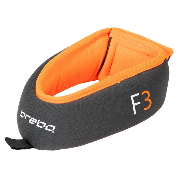 Brabo F3 Neck Protector Senior Black/Orange