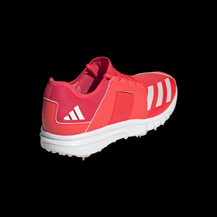 Adidas Howzat Spike Cricket Shoes Lucid Red 2025