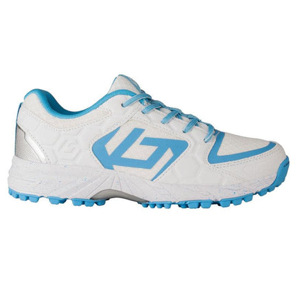 Brabo Tribute Hockey Shoe White/Blue 2024