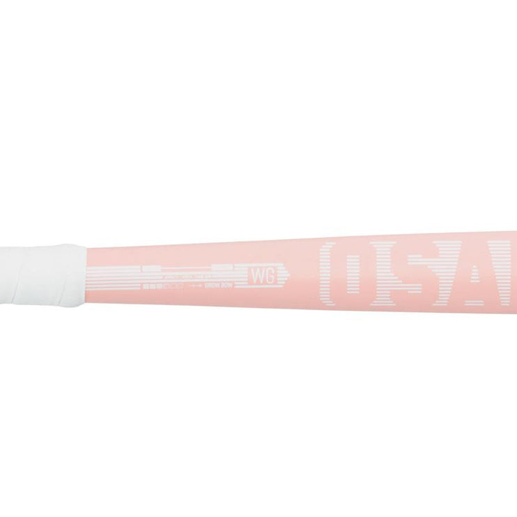 Osaka Vision WG Grow Bow Junior Hockey Stick Pink/White 2024