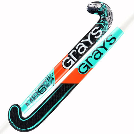 Grays MB 6 Hockey Stick Black/Aqua 2025/2026