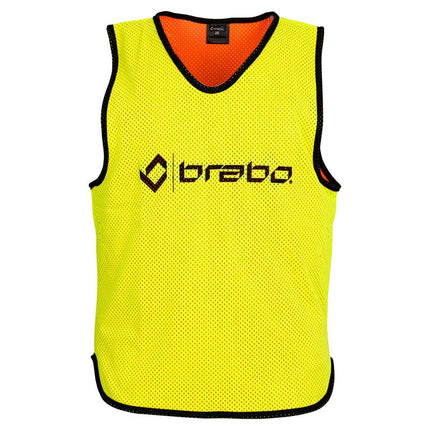 Brabo Training Bib Reversible Orange/Yellow