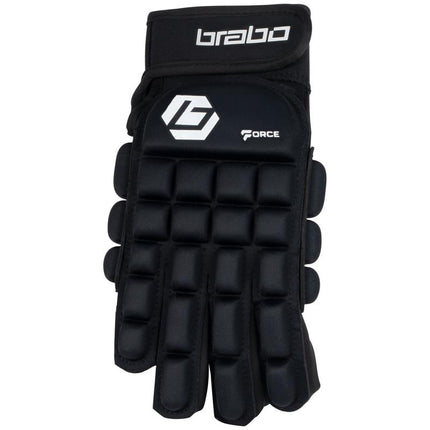 Brabo Force Full Finger Indoor Glove Right Hand Black