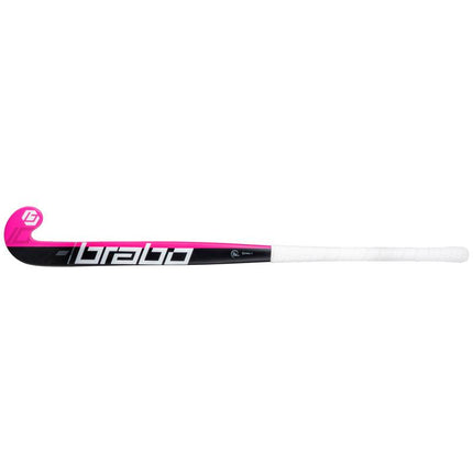 Brabo Tribute 10 Pro Bow Black/Pink Hockey Stick 2025