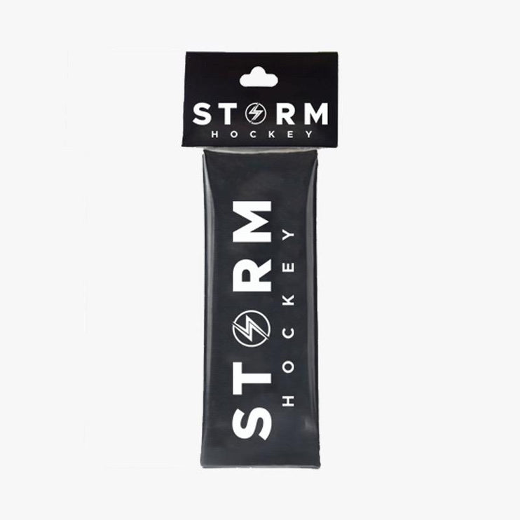 The Storm Sleeve hockey overgrip in Black 50cm waterproof heat-shrink sleeves.