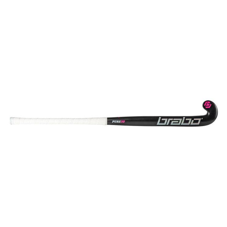 Brabo Pure 30 LB Hockey Stick Black/Shine 2024