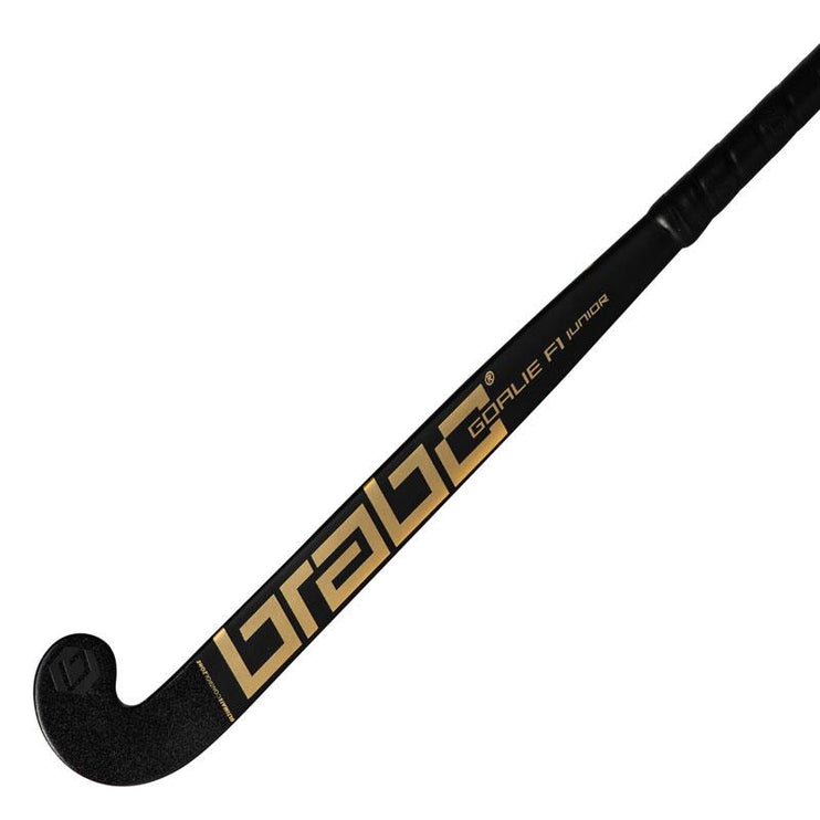 Brabo Goalie F1 JR Original Junior Goalkeeping Stick Black/Gold 2024