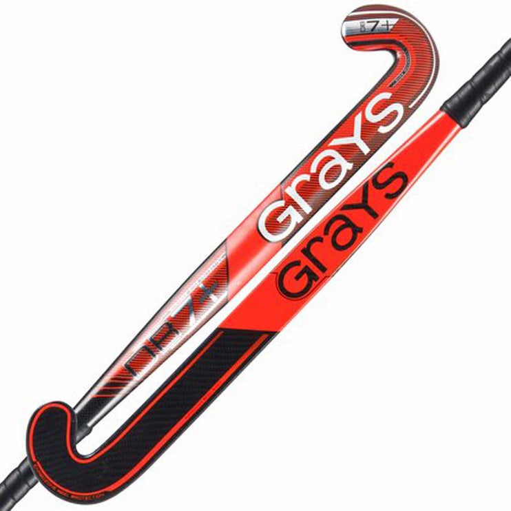 Grays DB 7+ Junior Hockey Stick Black/Orange 2025/2026