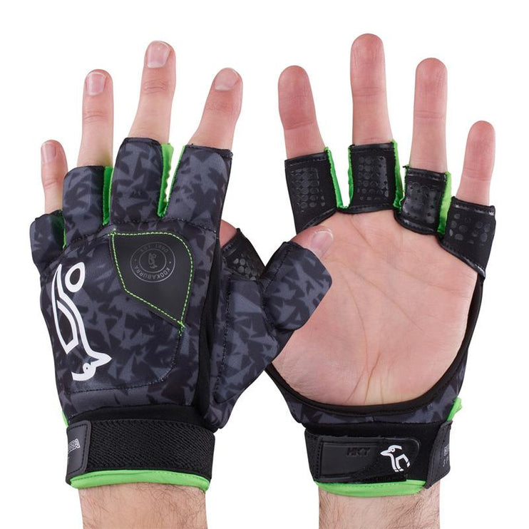 Kookaburra Spirit Hockey Glove Grey/Lime