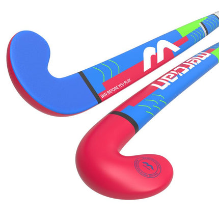 Mercian Genesis CF5 Pro Bend Hockey Stick Royal/Rubine 2025