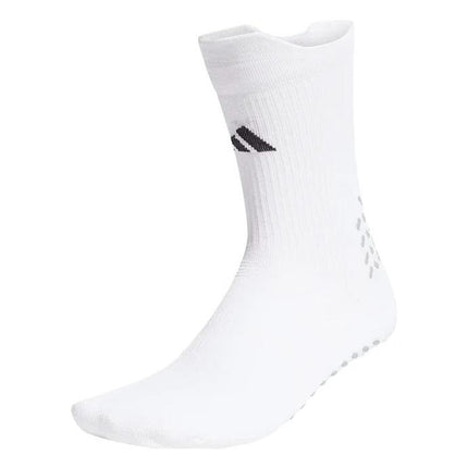 Adidas Grip Printed Cushioned Performance Crew Socks White