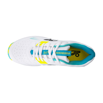 Kookaburra KC 3.0 Rubber Cricket Shoes - Aqua/Yellow