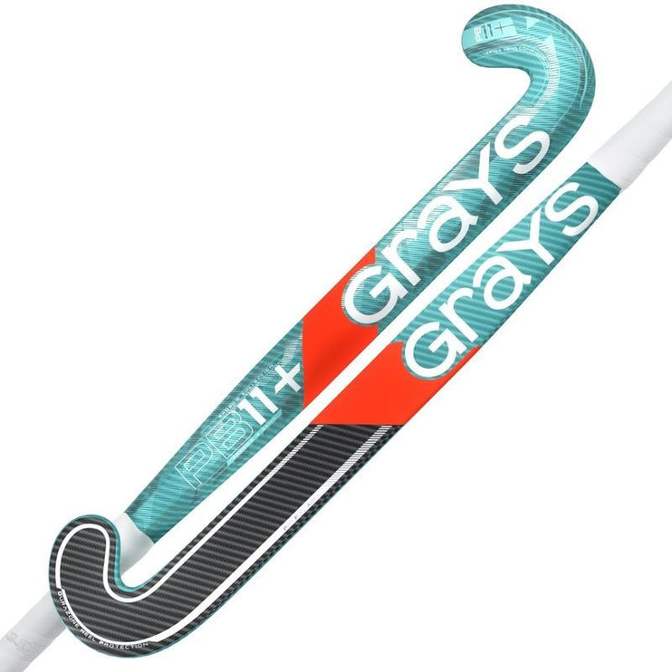 Grays PB 11+ 2026/27 Hockey Stick - Elite Graphene-infused stick with tinted carbon finish