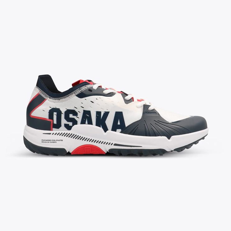 Osaka IDO MK1 Hockey Shoes Junior White-Navy 2023