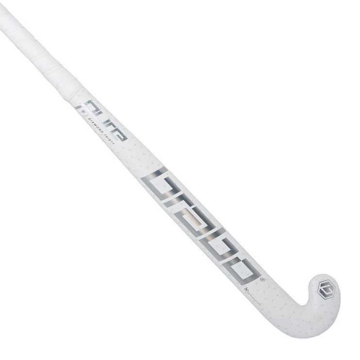 Brabo Pure Diamond 20 White/Silver CC Hockey Stick 2023