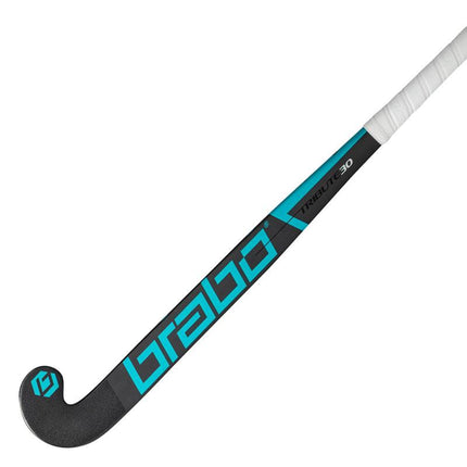 Brabo Tribute 30 CC Hockey Stick Grey/Blue 2024