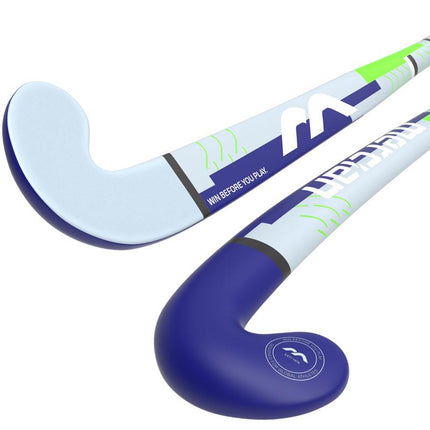 Mercian Genesis CF25 Pro Bend Junior Hockey Stick Grey/Blue 2025