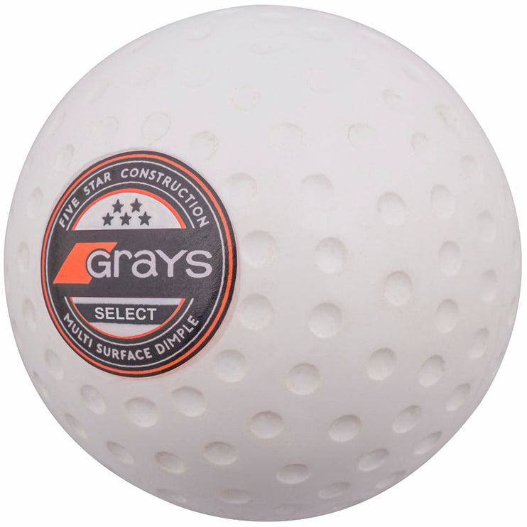 Grays Select White Hockey Ball