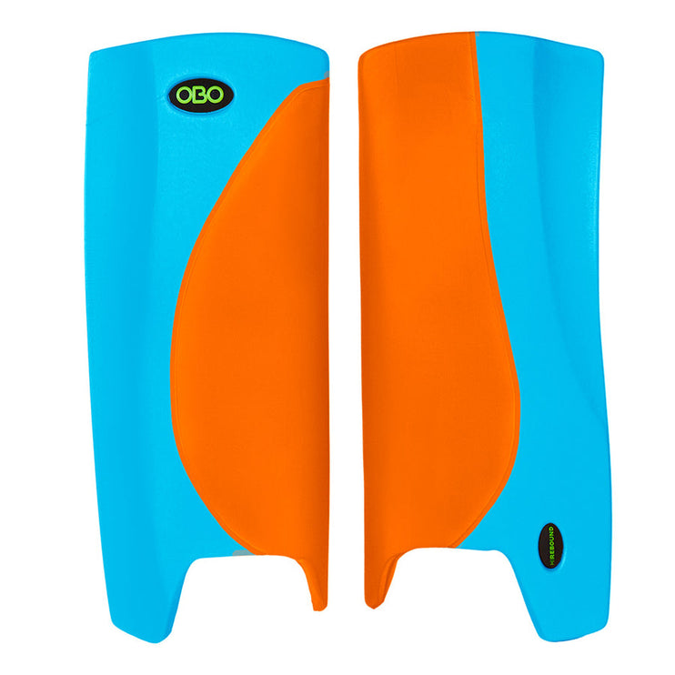 OBO Robo Hi-Rebound Leg Guards Orange/Peron