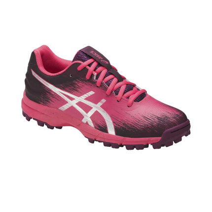 Asics Gel-Hockey Typhoon 3 Hockey Shoes In Prune/Silver/Aquarium 2017
