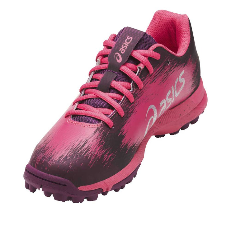 Asics Gel-Hockey Typhoon 3 Hockey Shoes In Prune/Silver/Aquarium 2017