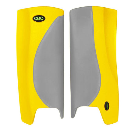 OBO Robo Hi-Rebound Leg Guards Grey/Yellow