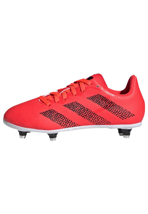 Adidas Rugby Junior SG Rugby Boots Red/Black/White