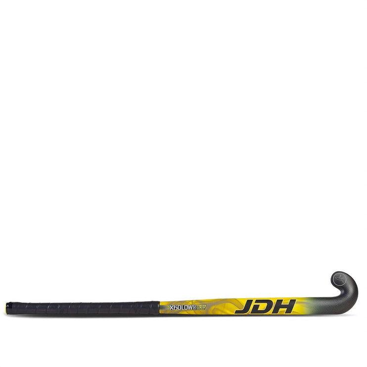 JDH X60TT Low Bow Composite Hockey Stick Yellow 2021