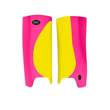 OBO Robo Hi-Rebound Leg Guards Yellow/Pink