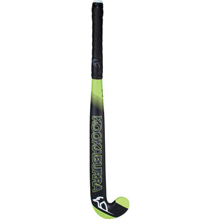 Kookaburra Neon Black Wooden Hockey Stick 2021