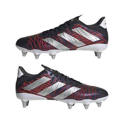 Adidas Kakari Z.1 SG Rugby Boots Black/Silver/Red