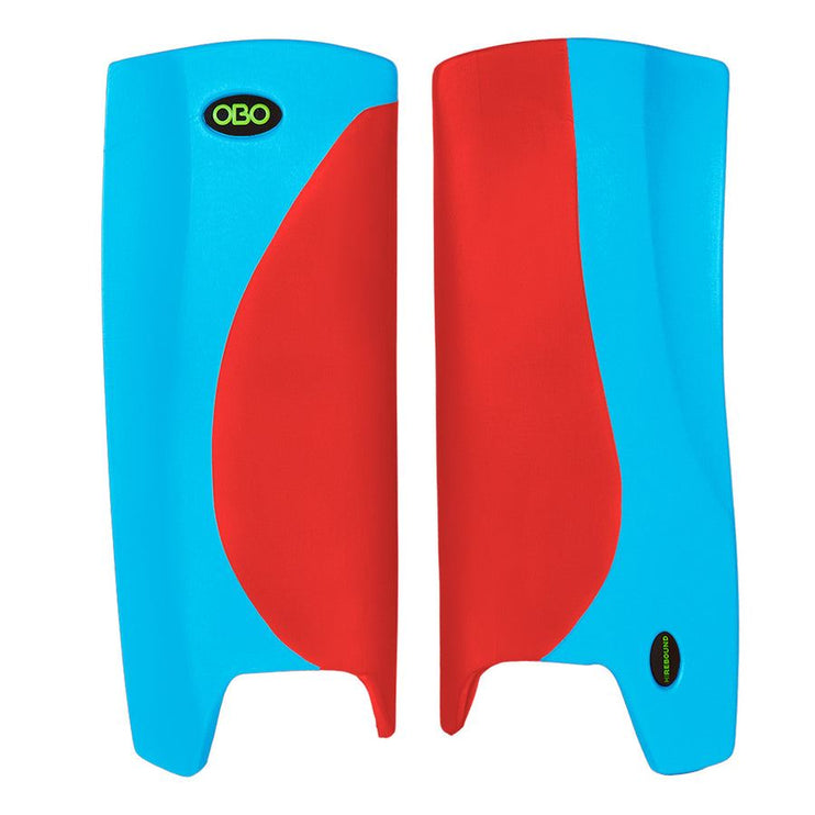 OBO Robo Hi-Rebound Leg Guards Red/Peron