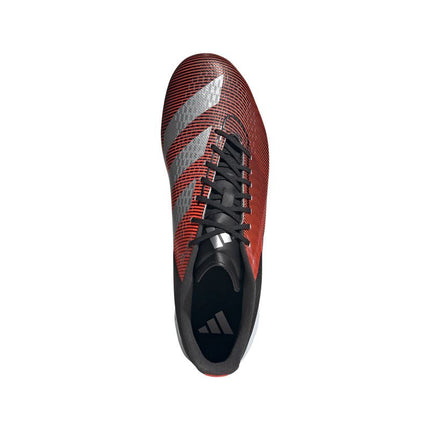 Adidas Adizero RS15 Pro SG Rugby Boots Black/Silver/Red