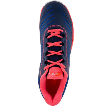 Grays Burner Hockey Shoes 2021 Navy/Hot Red