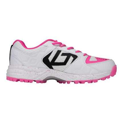 Brabo Tribute Hockey Shoes 2023 White/Neon Pink