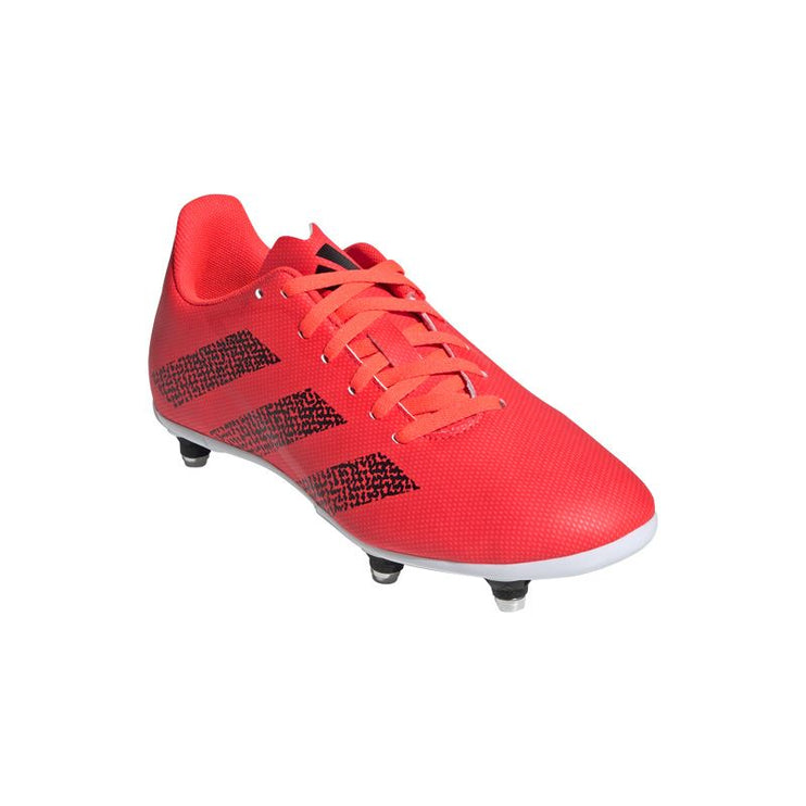 Adidas Rugby Junior SG Rugby Boots Red/Black/White