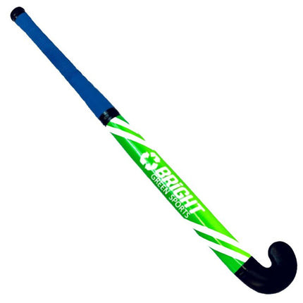 14 x Bright Green Sports Recycled Plastic Junior Hockey Sticks