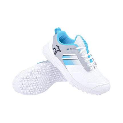 Kookaburra KC 1.0 Rubber Junior Cricket Shoes 2023 White/Mint/Grey