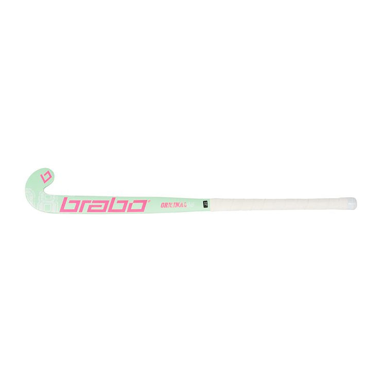 Brabo O'Geez Junior Hockey Stick 2021 Mint/Pink