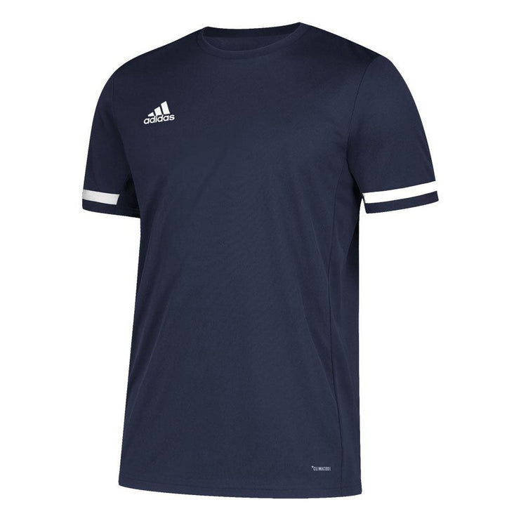 Adidas T19 Mens Short Sleeve Tee Navy/White