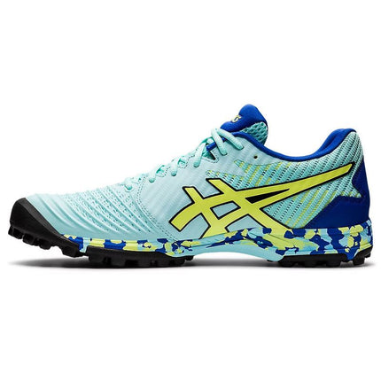 Asics Field Ultimate FF Womens Hockey Shoes Clear Blue/Glow Yellow 2021