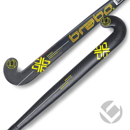 Brabo Heritage 70 Carbon/Yellow LB Senior Composite Hockey Stick 2016