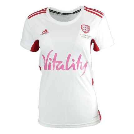 Adidas England Hockey Women's Away Replica Shirt - White