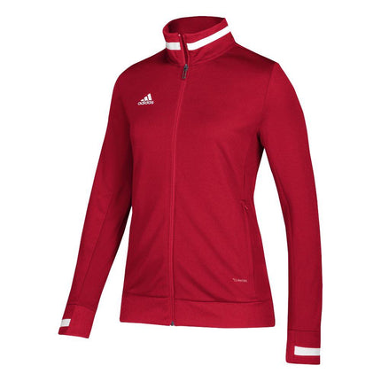 Adidas T19 Womens Woven Jacket Red/White