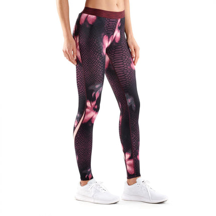 Skins DNAmic Womens Compression Long Tights Baselayer Exotica