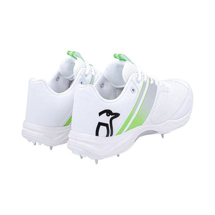 Kookaburra KC 3.0 Spike Cricket Shoes 2023 White/Lime