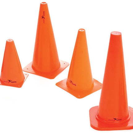 Precision Training 9 inch Traffic Cones - Set of 4